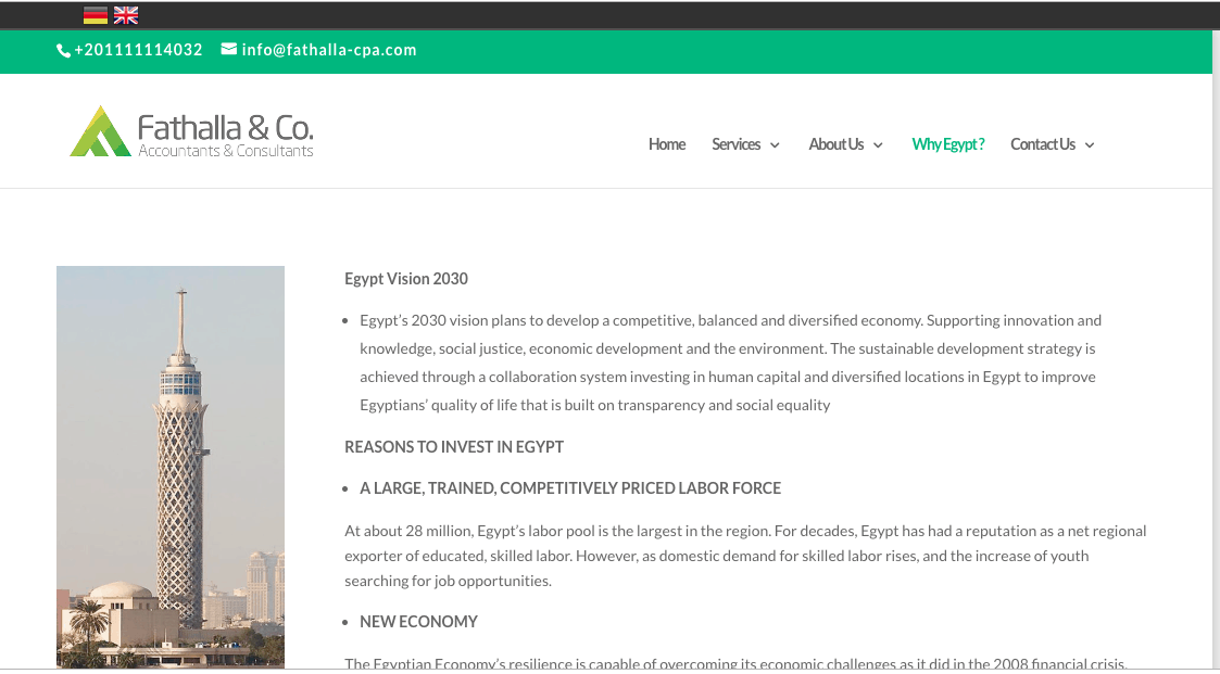 Fathalla CPA – Website